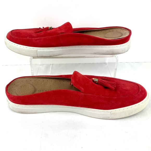 Gentle Souls Rory Slide on Mules in Red Suede size 11 - Picture 2 of 7